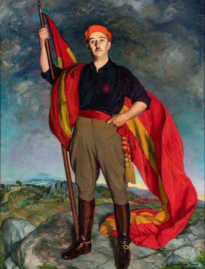 Portrett av Francisco Franco, 1941. av Ignacio Zuloaga y Zabaleto
