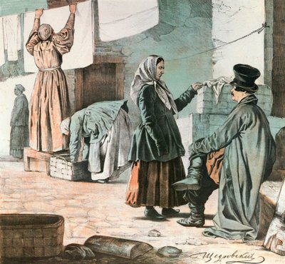 Vaskerier, 1846. av Ignati Shchedrovsky