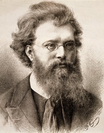 Portrett av Hans Richter (gravering) av Ignaz Eigner