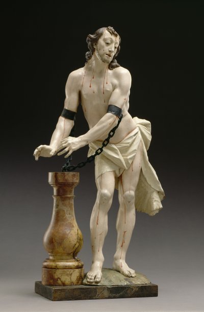 Kristus ved søylen, 1754 av Ignaz Gunther