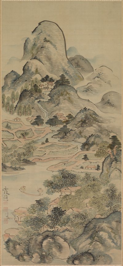 Fiske om våren, 1700-tallet. av Taiga Ike