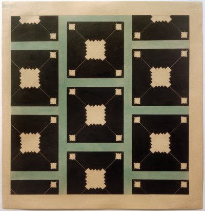 Suprematistisk ornament av Ilja Grigorjewitsch  Tschaschnik