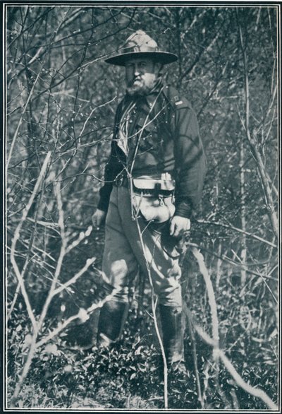 Kvartermester Snowden. Ward of the Legion of Frontiersmen, c1908 av Illustrations Bureau