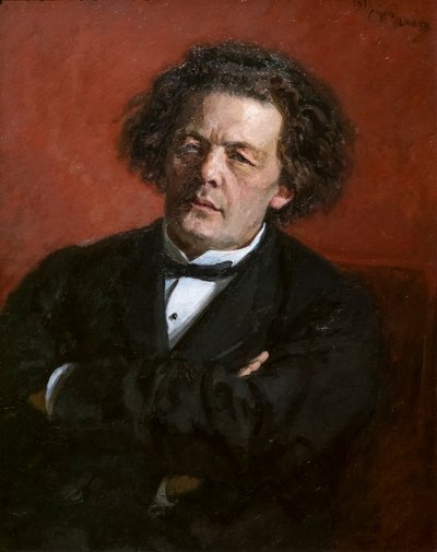 ANTON RUBINSTEIN av Ilya Efimovich Repin