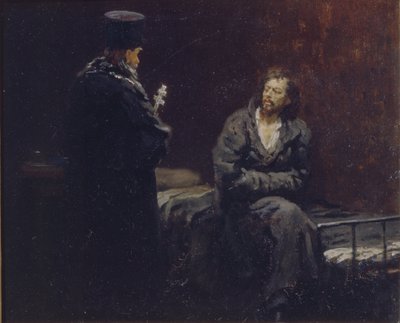 Før skriftemålet, 1879-1885 av Ilya Efimovich Repin