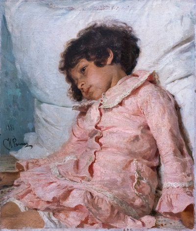 NADIA REPINE av Ilya Efimovich Repin