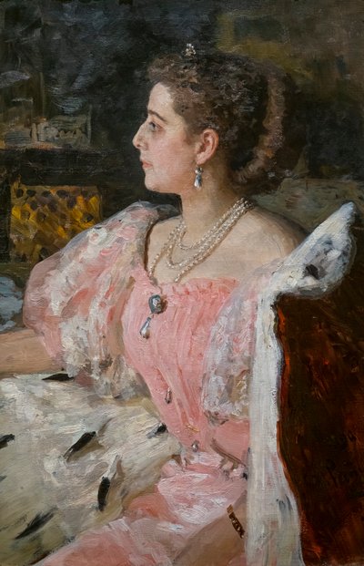 NATALIA GOLOVIN av Ilya Efimovich Repin