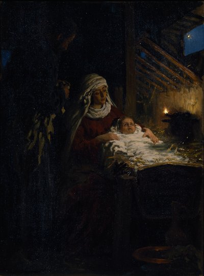 Fødsel, 1890 av Ilya Efimovich Repin