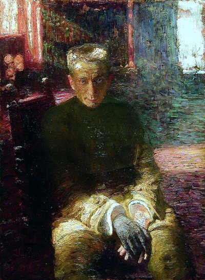 Portrett av Alexander Kerensky 1881-1970, 1918 av Ilya Efimovich Repin