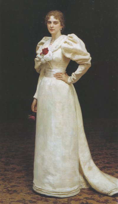 Portrett av Lyudmila Petrovna Steinheil, 1895 av Ilya Efimovich Repin