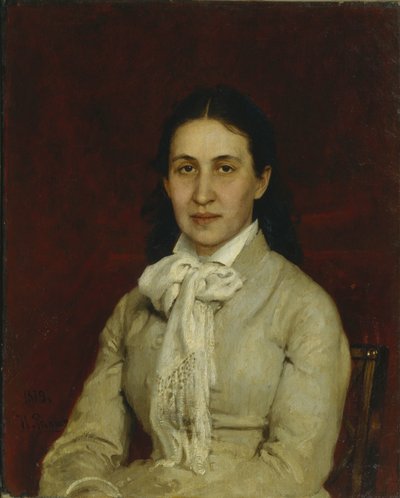 Portrett av Elizaveta Grigoryevna Mamontova 1847-1908, 1878 av Ilya Efimovich Repin