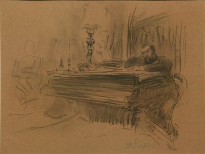 Portrett av komponisten Aleksey Fedorovich Kal, 1906 av Ilya Efimovich Repin
