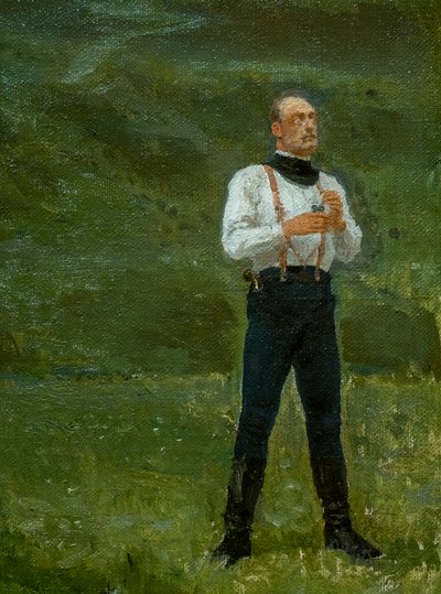 DUELLEN (detaljer) av Ilya Efimovich Repin