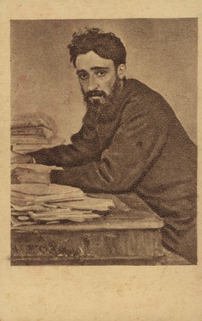 Vsevolod Garshin, russisk novelleforfatter av Ilya Efimovich Repin