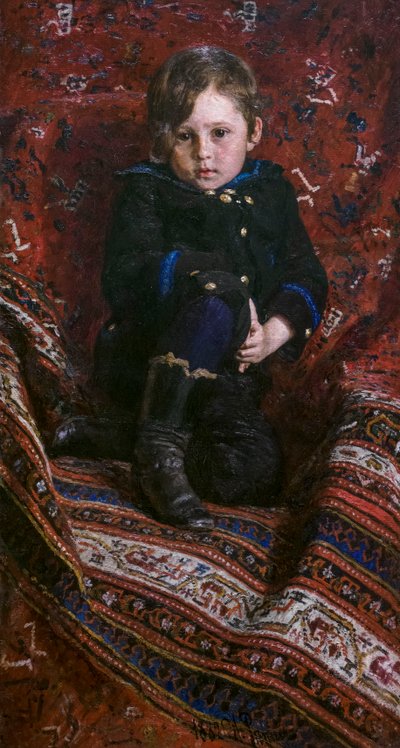 Yuri Repin barn av Ilya Efimovich Repin