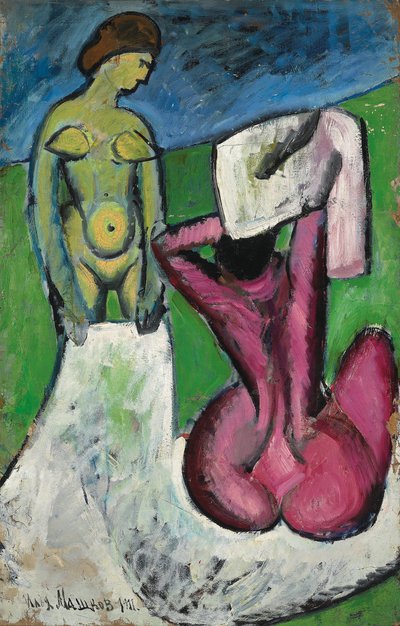 Badegjestene av Ilya Ivanovich Mashkov