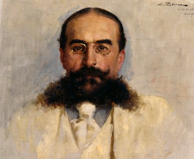 Portrett av Vladimir I. Nemirovich-Danchenko 1858-1943, 1899. av Ilya Savvich Galkin