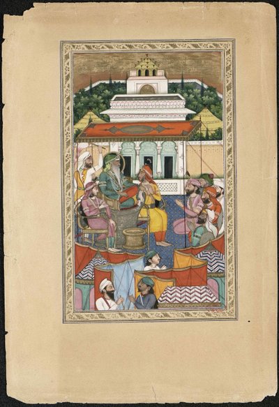 Maharaja Ranjit Singh, 1841. av Imam Bakhsh Lahori