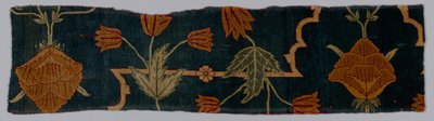 Fragmenter av et teppe, 1600-1650. av Imperial Manufactory