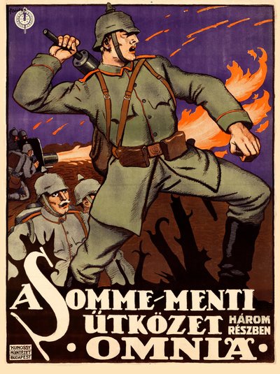 Våre helter på Somme, 1916. av Imre Foeldes