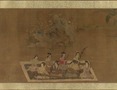 Lady Su Hui and Her Verse Puzzle, 1500-tallet. av In the style of Qiu Ying