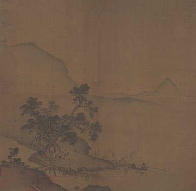 X Ian Hall elvemunning, rub. 1200. av In the style of Xia Gui