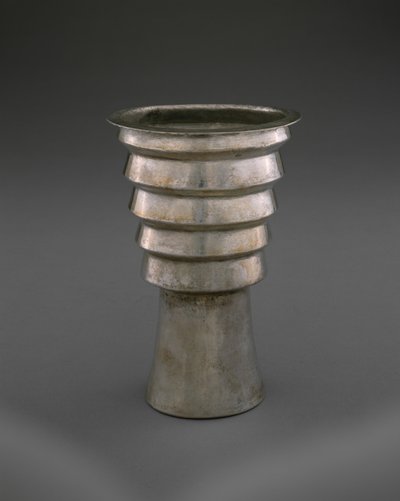 Trinnbeger (aquilla), Later Horizon, 1470-1532 (sølv) av Incan