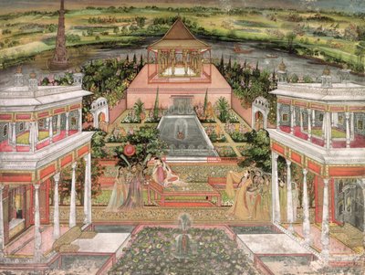 En mogulprinsesse i hagen hennes av Indian School