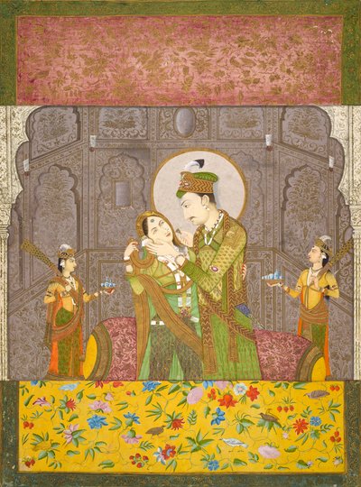 En prins og hans gemalinne, ca. 1790 av Indian School