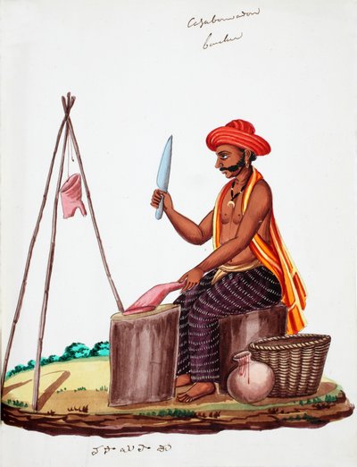 Slakter (wc på papir) av Indian School