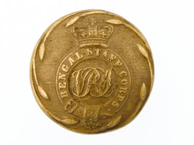 Button, Bengal Staff Corps, 1861-1876 av Indian School
