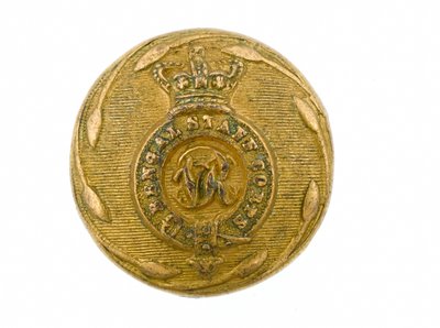 Button, Bengal Staff Corps, 1876-1891 av Indian School