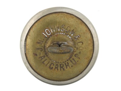Button, Bombay Volunteer Rifles, 1901-1947 av Indian School