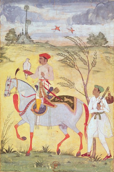 Keiser Jahangir (1569–1627) av Indian School