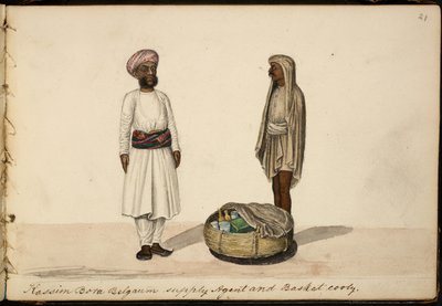Kassim Bohori, forsyningsagent. Belgaum av Indian School
