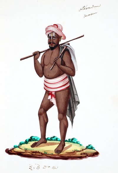 Arbeider (wc på papir) av Indian School