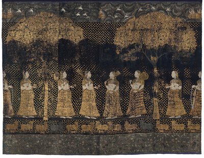 Monsunsesongen (Varsha), Deccani-skolen (Pichwai) av Indian School