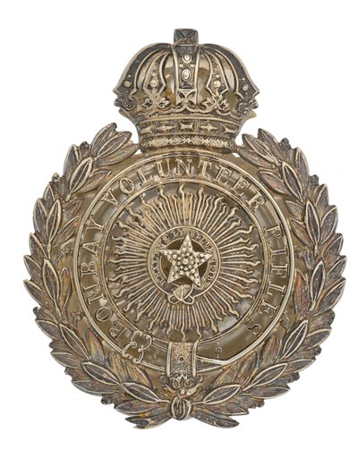 Posebelteplate, Bombay Volunteer Rifles, 1877-1901 av Indian School