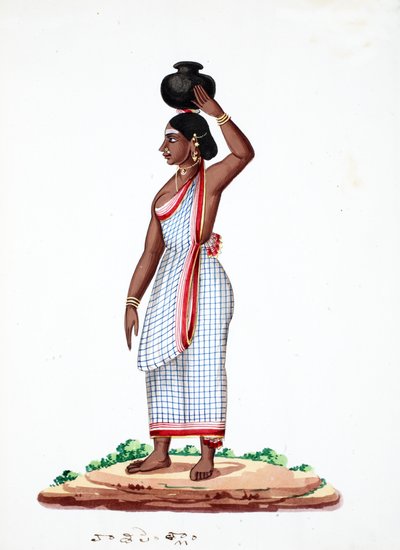 Vannbærer (wc på papir) av Indian School