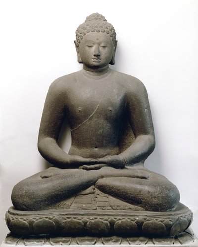 Amitabha fra Borobudur (andesite) av Indonesian School