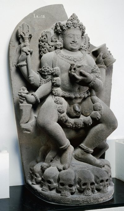 Bhairava, ca. 1300 (andesitt) av Indonesian School