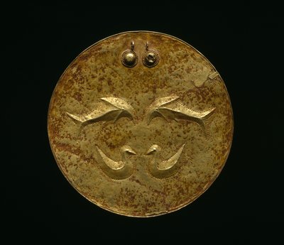 Seremoniell brystskive (Karse), Molukkene, tidlig på 1800-tallet (gull) av Indonesian School