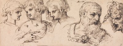 Fem klassiske hoder av Inigo Jones