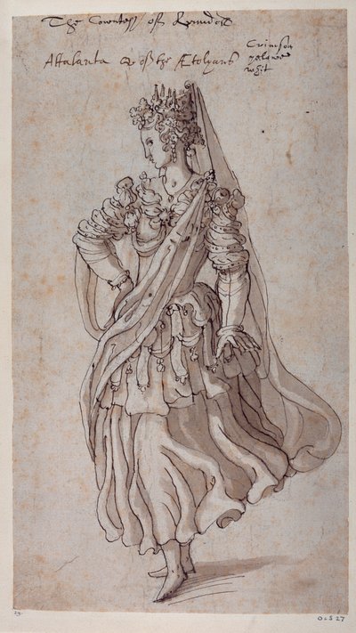 Dronning Atalanta av Inigo Jones