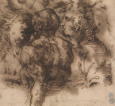 Tre halvlange figurer av Inigo Jones