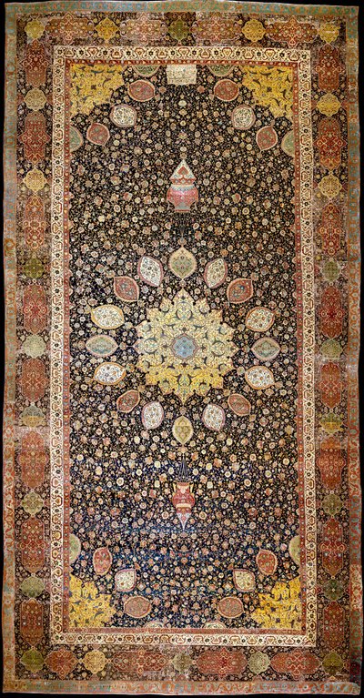 Ardabil-teppet, ca. 1540 av Iranian Master