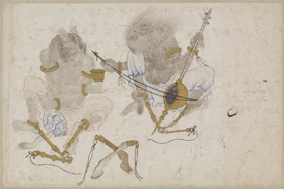To demoner, lenket, 1400-tallet av Iranian Master