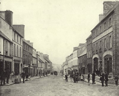 Castlebar, Mayo fylke (s/hvitt bilde) av Irish Photographer