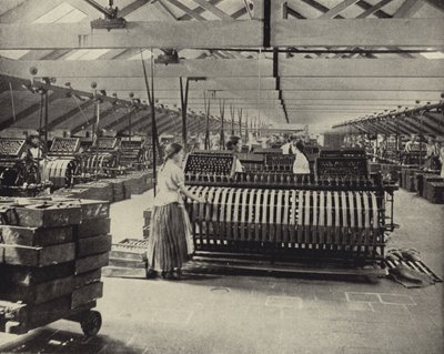 Linen Factory, Belfast (s/hvitt bilde) av Irish Photographer
