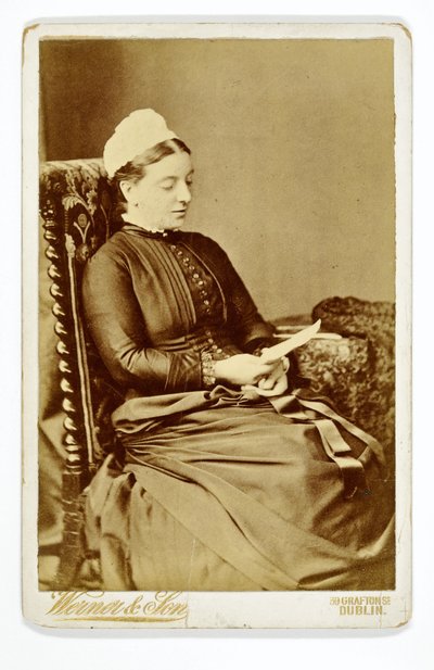 Frøken Pringle, matrone, St. Thomass sykehus av Irish Photographer